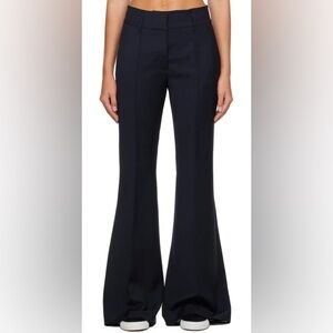 GABRIELA HEARST | Dark Navy Rhein Flare Slacks